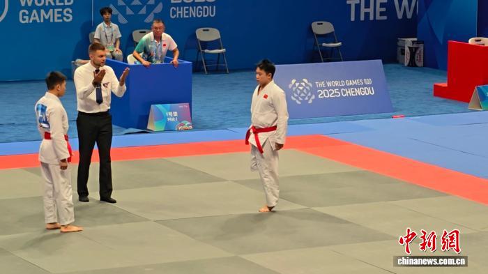 成都世运会柔术赛场再创佳绩：中国残疾人选手