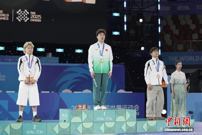 成都世运会霹雳舞赛中国队首夺奖牌创历史